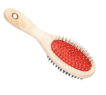 MINI Pet Double Wooden Comb C-P2 X6