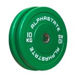 Alphastate Colour Bumper Plates - 2X 10KG