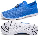 Doussprt Women's Water Shoes Quick Drying Sports Aqua Shoes Royalblue 10