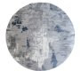 Bk Carpets & Rugs Modern Abstract Round Rug Grey & Blue- 2M X 2M