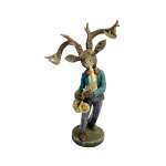 Statue Moose 27.5X14X19CM