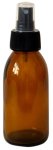 Amber Bottle With Spray Pump - 100ML