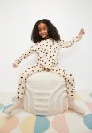 PoP Candy Polka Dot Pj Set - Ecru & Black
