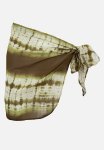 Beach Cover Up - Green & Cream