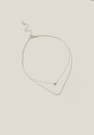 2 Pack Fine Chain Necklace - Silver