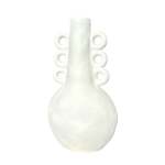 Six Ears Ceramic Vase White