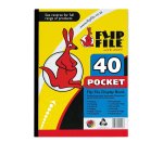 Flip File Kangaroo A4 40 Pocket