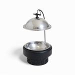Small Chafing Dish Black & Stainless Steel