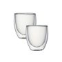 Double Wall Glass Mug - Set Of 2 - 350ML