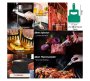 40 Pieces Heavy Duty Braai Bbq Grill Utensil Tool Set Thermometer Tong Mats Steel Baking Tools Kitchen Tool Set Pack Of 40