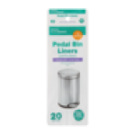 20 Pack Lavender Scented Pedal Bin Liners 470 X 520MM 15L