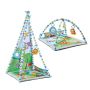 2IN1 Baby Activity Play Gym & Removable Tent & Handmade Keyholder