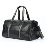 - Genuine Leather Duffel Bag - Sports - Travel - Gym - Luggage Bag - 4014