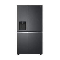LG 674L Side By Side Fridge With Uvnano Ice & Water Dispenser In Black Finish GC-L257SQSL