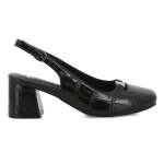 Pierre Cardin Medallion Heel - Black - 8