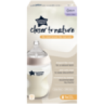 Tommee Tippee Natural Start Self-sterilising Clear Bottle 0 Months + 260ML