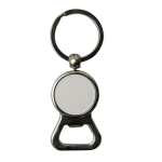 Round Bottle Opener Keyring