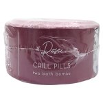 Chill Pills Bath Bombs Rose 2PC