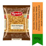 Premium Regular Roasted Coriander Seeds Dhana Dal Dhaniya Ki Dal Mouth Freshener - Crisp Traditional Roasted Coriander Seeds M