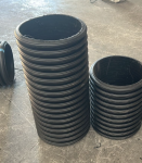 Geopipe Hdpe Drainage Pipe Corrugated Slotted 315MM 6M
