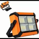 Zs - 100W LED Solar Portable Work Light With Built In Powerbank