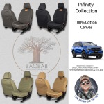 Next Gen Ford Everest Baobab Infinity Collection Seat Covers For