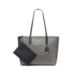 Saige Tote Bag -black Logo