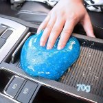 Car Cleaning Gel Slime - Abs Resin Magic Dust Remover For Car Vents Computer Keyboards And Interior Accessories - Uncharged With