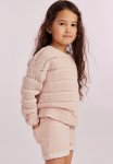 Superstretch Denim Shorts - Light Pink