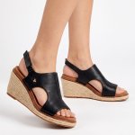 Mila 2 Espadrille Wedge Sandals - Black - 9