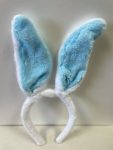 Light Blue Bunny Ear Alice Band