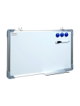 Magnetic Whiteboard With Marker And Magnets - None White