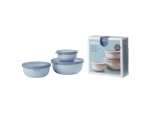 Cirqula Shallow Bowl Set 3-PIECE Nordic Blue