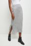 Edit Women's Knitwear Column Midi - Silver Grey