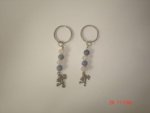 Rose Quartz & Sodalite Assorted Keyring