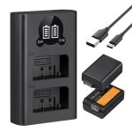 Nikon K&f EN-EL25 Battery Kit 2 Batteries And Dual Charger KF28.0031