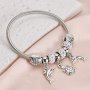 Dolphin Turtle Pendant Bracelet Simple Style Hand Bangle Jewelry Accessory Party Favors
