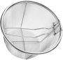 Folding Fry Basket Stainless Steel Deep Frying Mesh Container Handle