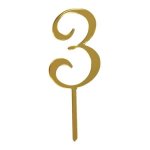 Goldair Gold Topper Number 3