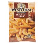 West Coast Thick Cut Fries 12MM 1KG