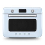Smeg 10-IN-1 Countertop Oven Glossy Pastel Blue Galileo Cooking Tech Smart Steam Airfry COF01PBEU