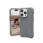 Apple Uag Iphone 15 Pro Essential Armor Magsafe Fe Case - Silver - Braintree Shop