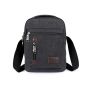 New Lightweight Casual Canvas Multi-layer Vertical Travel Messenger Bag