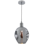 Chrome Mirror Dented Lighting Pendant More Colours Avail - Chrome