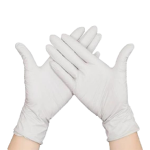 Latex Lightly Powdered Gloves - Box Of 100 - White Large