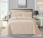 Simon Baker Primrose Quilted Bedspread Cashmere - Pink Tinge Various Sizes - Super King - 320CM X 270CM + 2 Pillowcases 50CM X 7