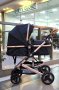 2 In 1 Belecoo 530WC Stroller - Black