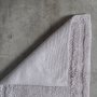 Luxury Cotton Rug Light Grey - 40X60CM