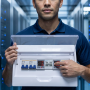 Electrical Distribution Box With Circuit Breakers