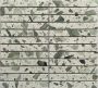 Terrazzo Kit Kat Matt White/green Mosaic